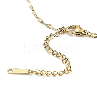 Heart Light Gold Brass Micro Pave Cubic Zirconia Pendant Necklaces NJEW-E105-09KCG-04-1