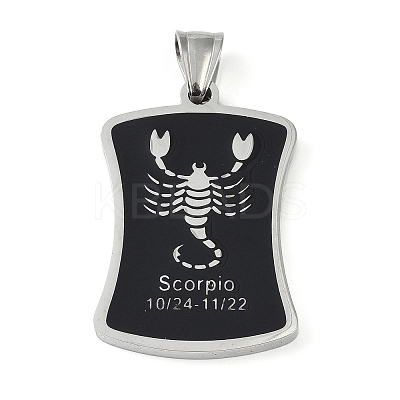 304 Stainless Steel Pendants LS-STAS-O008-01J-1