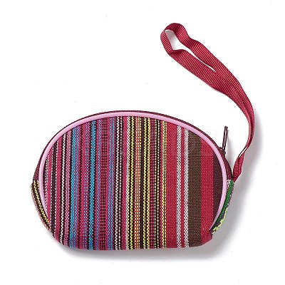 Stripe Pattern Cotton Clothlike Bags ABAG-C005-05-1