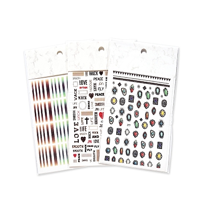 Nail Stickers MRMJ-R088-44-M-1