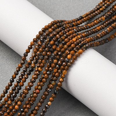 Natural Tiger Iron Beads Strands G-RM250104-B5-1