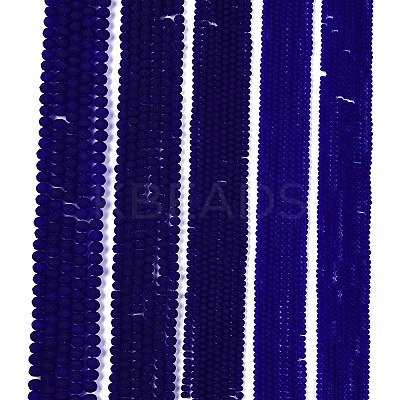 Transparent Glass Beads Strands EGLA-A044-T2mm-MD06-1
