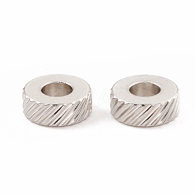 Non-Tarnish 201 Stainless Steel Spacer Beads STAS-A057-26D-P-1