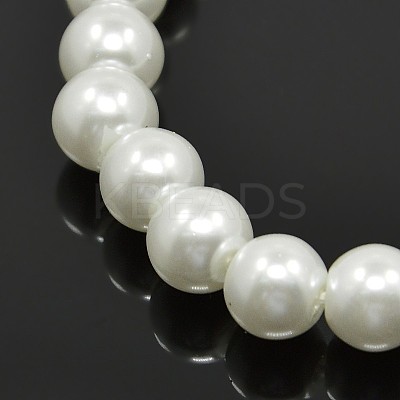 Stretchy Glass Pearl Bracelets BJEW-D068-8mm-12-1