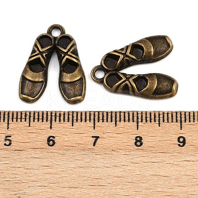 Tibetan Style Alloy Pendants TIBE-B003-13AB-1