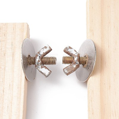 (Defective Closeout Sale: Screw Rusty) Bird Parrot Hamster Toys AJEW-XCP0001-86-1