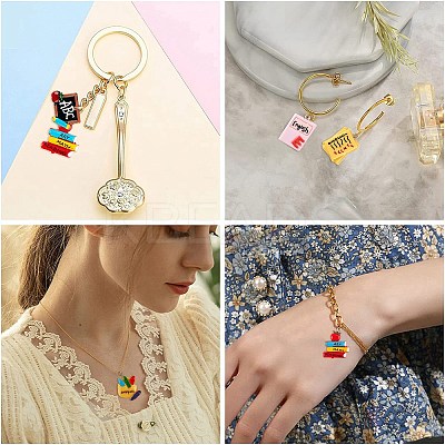 Resin Pendants RESI-SC0001-43-1