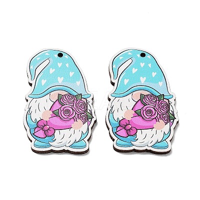 Momther's Day Wooden Pendants WOOD-I012-01H-1