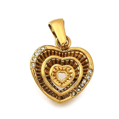 304 Stainless Steel Pendants LS-STAS-Q360-07C-G-1