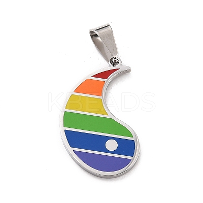 Rainbow Pride Necklace LS-STAS-M292-02P-1