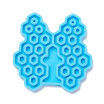 Honeycomb DIY Pendant Silicone Molds LS-DIY-I085-35-1
