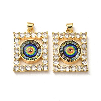 Real 18K Gold Plated Brass Pendants KK-L209-006G-08-1