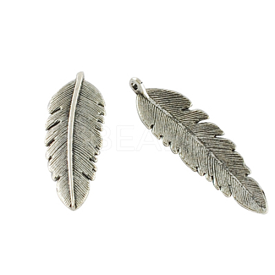 Tibetan Style Alloy Big Pendants TIBEP-A123194-AS-FF-1