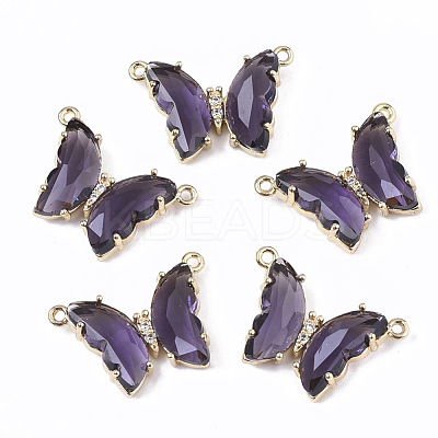 Glass Pendants GLAA-T020-01-1