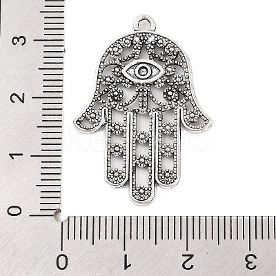Tibetan Style Alloy Pendants X-TIBEP-ZN60334-AS-FF-1