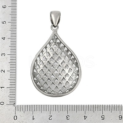 304 Stainless Steel Pendants STAS-F310-11P-1