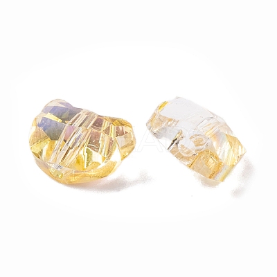100Pcs Electroplate Glass Beads EGLA-P060-01A-HP01-1