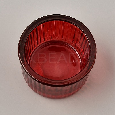 Glass Candle Cups AJEW-WH20018-341D-1