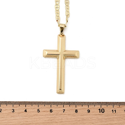 Cross Stainless Steel Pendant Necklaces FS-WG800C5-01-1