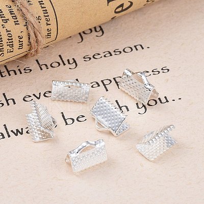 Iron Ribbon Crimp Ends IFIN-YW0001-13S-LF-1