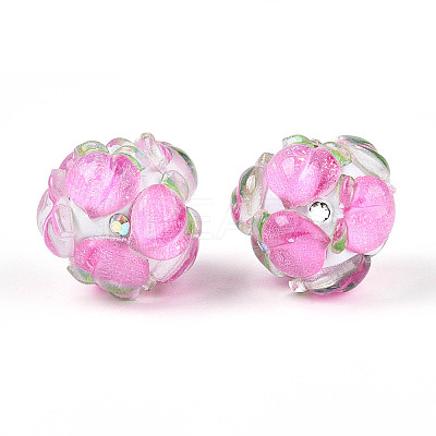 Fruit Round Resin Beads LS-RESI-T059-03J-1