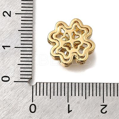 Brass Pave Cubic Zirconia Multi-strand Links KK-F913-08G-02-1