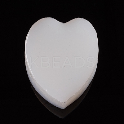 Heart Jewelry Tray Silicone Molds X-AJEW-WH0022-09-1