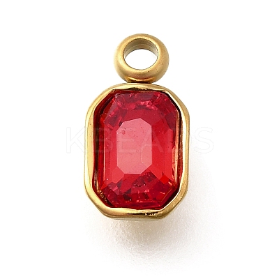 304 Stainless Steel Pendants STAS-Q346-03G-06-1