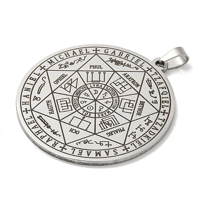 304 Stainless Steel Pendants STAS-M067-03P-1