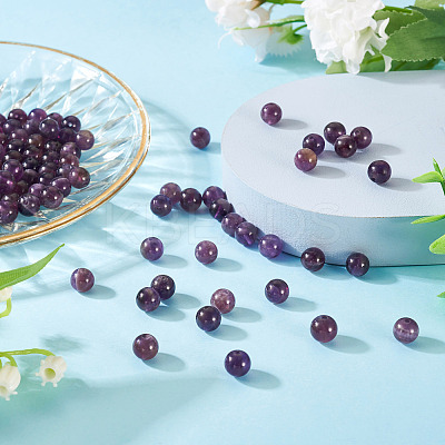 2 Strands 2 Colors Natural Amethyst Beads Strands G-TA0002-62-1