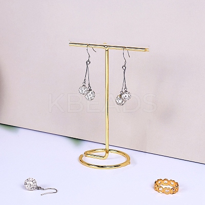 Metal T Bar Earring Display Stands PW-WGFFF71-02-1