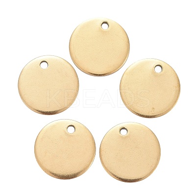 Ion Plating(IP) 304 Stainless Steel Charms STAS-K112-01G-1