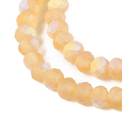Transparent Glass Beads Strands EGLA-A044-T2mm-MB03-1