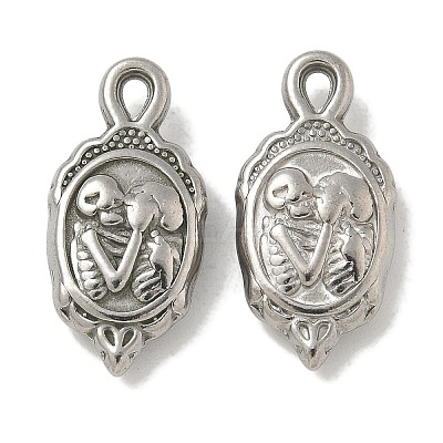 Anti-Tarnish 304 Stainless Steel Pendants STAS-Q334-52P-1