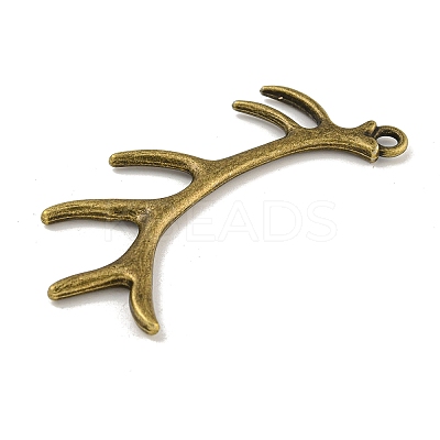 Tibetan Style Alloy Big Pendants TIBEP-3788A-AB-FF-1