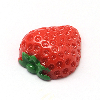 Strawberry Resin Decoden Cabochons CRES-R183-09-1