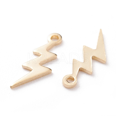 Brass Charms KK-Y003-08G-1