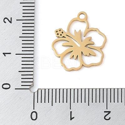 Manual Polishing 201 Stainless Steel Pendants X-STAS-M058-05G-1