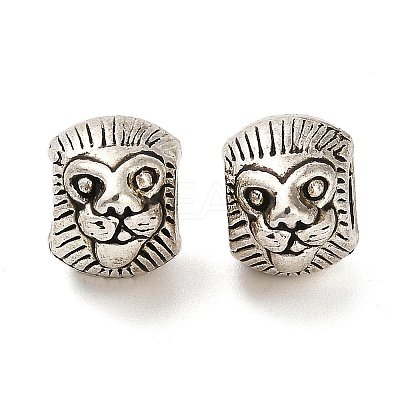 Tibetan Style Alloy European Beads FIND-M047-15AS-1