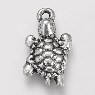 Tibetan Style Alloy Pendants TIBE-S310-009AS-LF-1