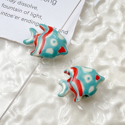 Handmade Porcelain Beads PW-WG52263-04-1