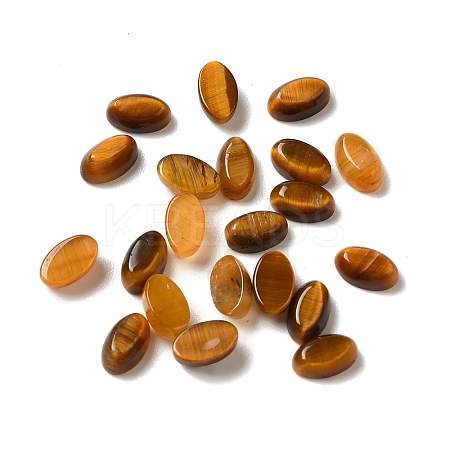 Natural Tiger Eye Cabochons G-F772-01A-10-1