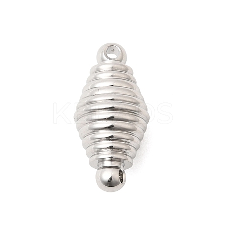 304 Stainless Steel Magnetic Clasps STAS-F350-04B-P-1