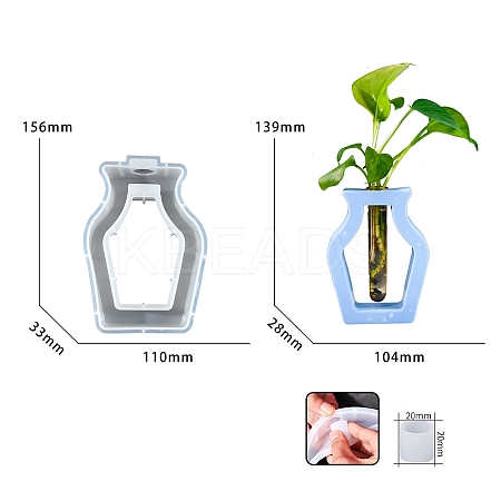DIY Silicone Vase Molds SIMO-H022-01A-1
