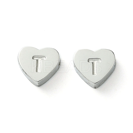 Tarnish Resistant 316L Surgical Stainless Steel Beads STAS-R230-01T-P-1-1