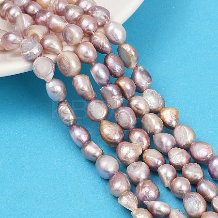 Natural Cultured Freshwater Pearl Beads Strands PEAR-P064-20C-02B-1