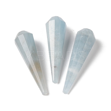 Natural Aquamarine Beads G-L479-46-02-1