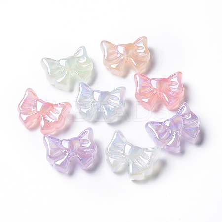 Transparent Acrylic Beads LACR-K004-02-1