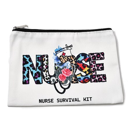 Double Printed Canvas Cloth Cosmetic Bags AJEW-XCP0003-33-1