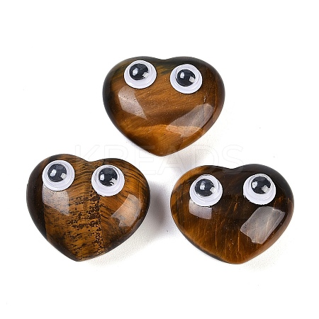 Natural Tiger Eye Figurines G-H073-01H-1